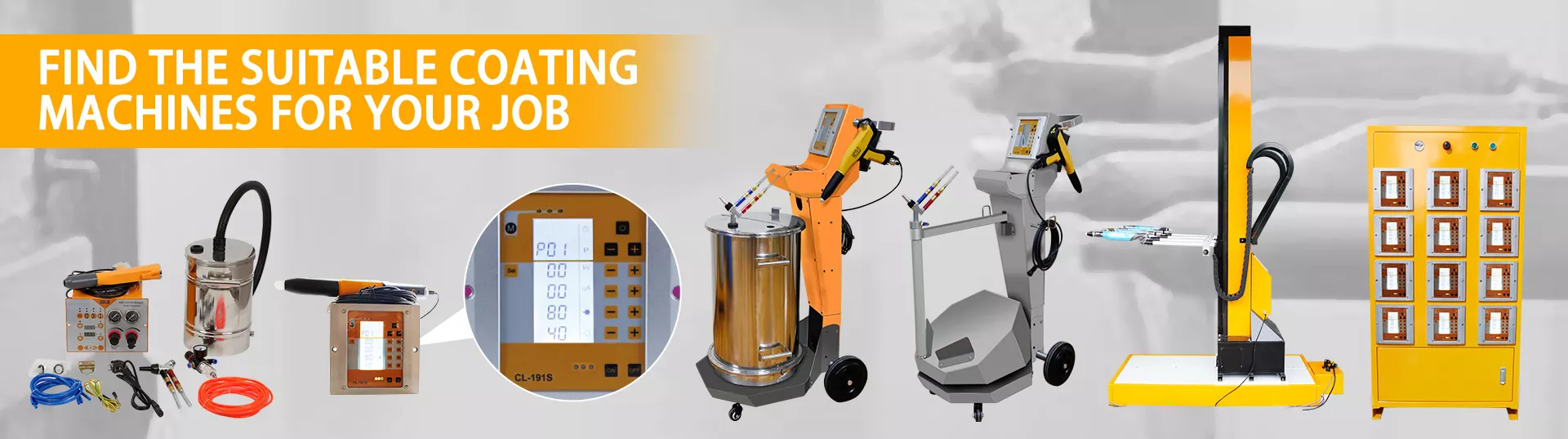 Toz Boya Ekipmanları