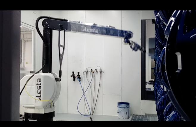 Plastik Sektörü Robotik Boyama